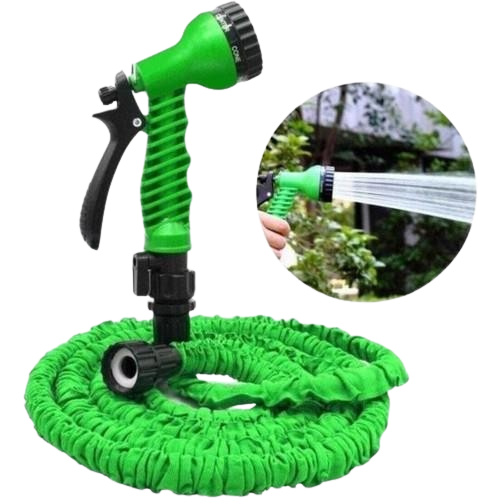 DMAX SİHİRLİ HORTUMLU SULAMA TABANCA SETİ 15METRE DMX4412